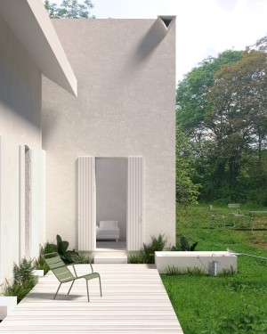 Extension d’une ancienne maison de garde-barrière à Fougilet, Sougères-en-Puisaye - 2020